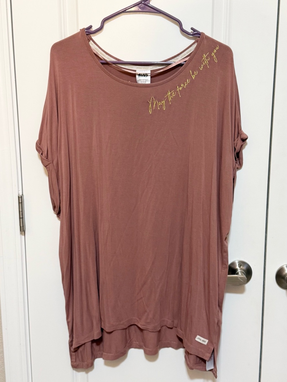 Women's Star Wars "May the Force Be With You" T-Shirt 2X
